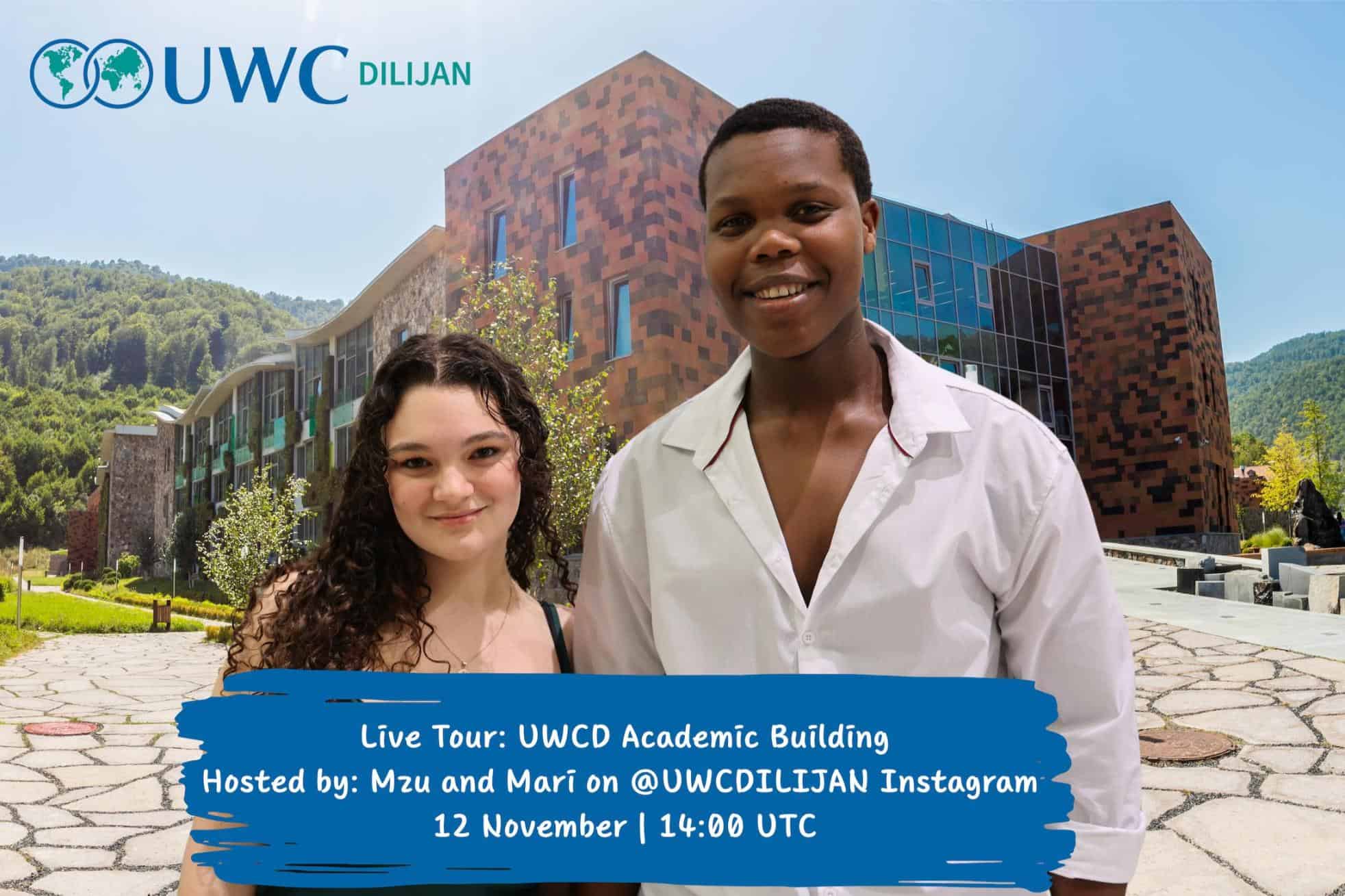 Live Tour: UWCD Academic Building 12 November | 14:00 UTC